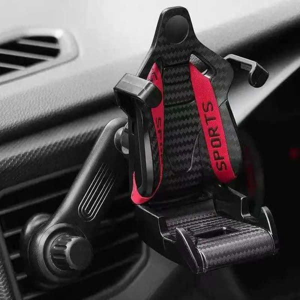 Racing Seat Design Car Phone Holder Mount Stand Suction Cup Smartphone Mobile Cell Support in Car Bracket for Iphone MiM251118