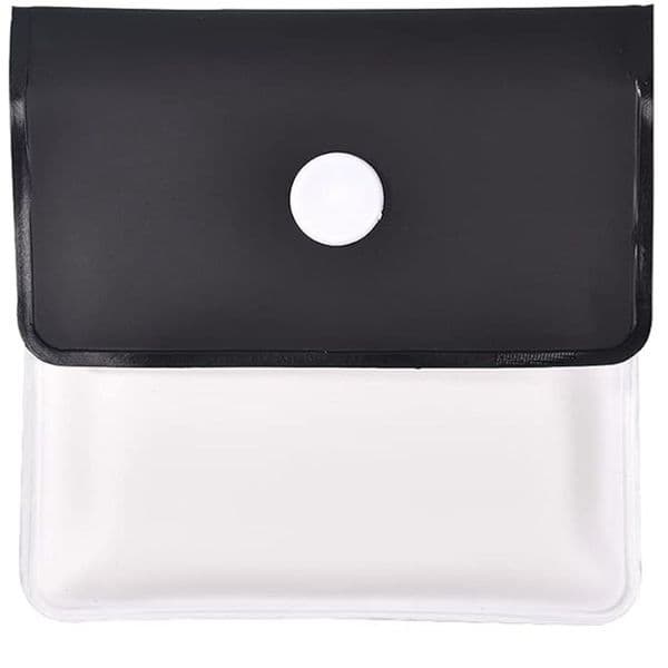 8x8cm Pocket Ashtray Pouch Environmentally friendly EVA aluminum film portable cigarette ash bag, cigarette storage bag, smoke extinguishing bag