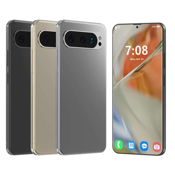 Pixel 9 Pro XL 6.8-inch incell large screen 2+16G Android 8.1 Cell Phones Unlock Touch Screen Phone Androids Camera Telephone HD Display Face Recognition