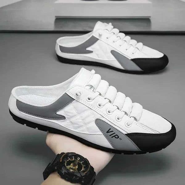 Summer Slippers for Men Mens Flat Bottom Casual Shoes Soft Sole Support Shoes Mens Sneakers S260526