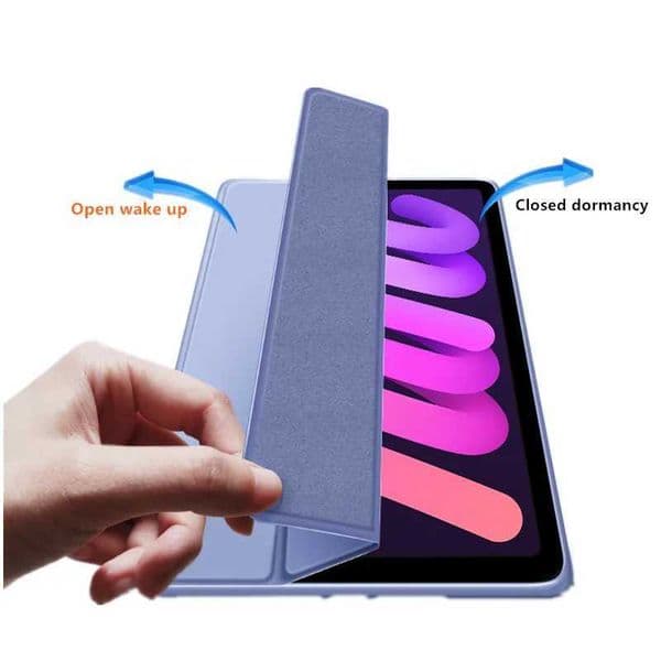 IPad Mini 7 8.3-inch smartphone case 2024 A2993 A2996 magnetic folding PU stand tablet coverXJ250419