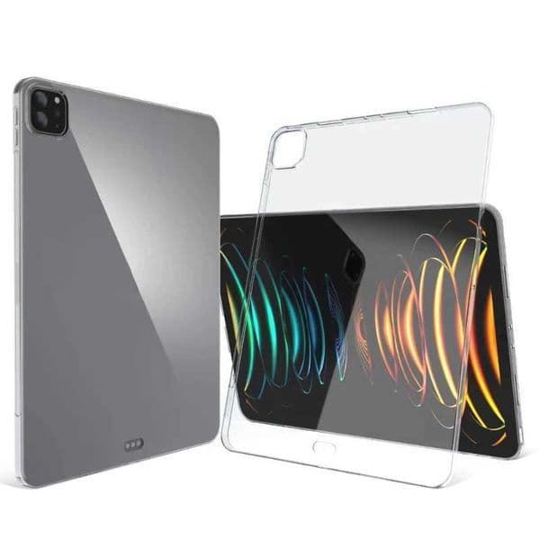 12.9-inch soft silicone shell for iPad Pro sixth generation fifth generation fourth generation 2022 2021 2018 flexible transparent cover bumperXJ250419