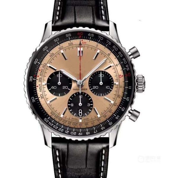 2026 AAA B r eit ling Watch Navitime Designer Elegant Mens Timepiece Watch Man High Quality Chronograph Leather Bands Watch Movement Automatic Quartz Watch