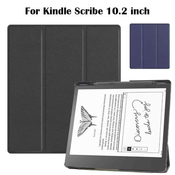 Folding stand with pen slot for e-reader case automatic wake-up/sleep protection case shockproof ultra-thin back cover suitable for Kindle ScribeXJ250419