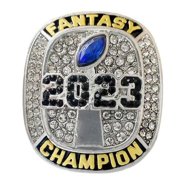 2023 Fantasy Football Chpionship Ring FFL WINIER Trophy Prize Commemorative Gift for Men Size 11 Z260415