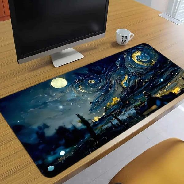 Large gaming e-sports computer extra-large extended and thickened mouse pad desktop pad table pad anti-slip mouse padM251119