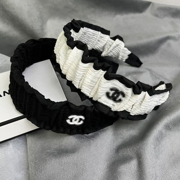 Headbands pleated for women headband Letter C headwear hair cessories wide edge hairpin Elegant Z260408