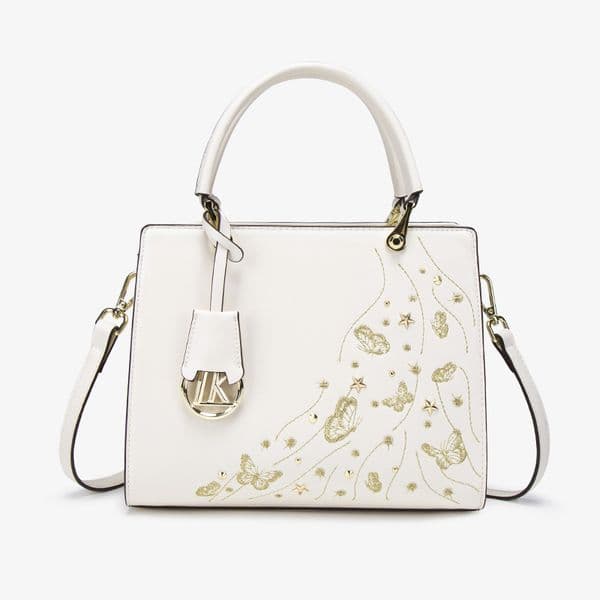 LORDLY KNACK designer bag butterfly embroidery thread Chinese style light luxury women's fashionable versatile handbag dh911761540