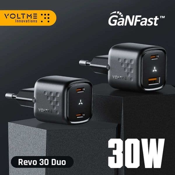 VOLTME 30W GaN Charger USB A USB C Charger Fast Charging PD 30 QC 40 port PPS AFC FCP SCP MTK For iPhone 15 14 Pro Max Y251120