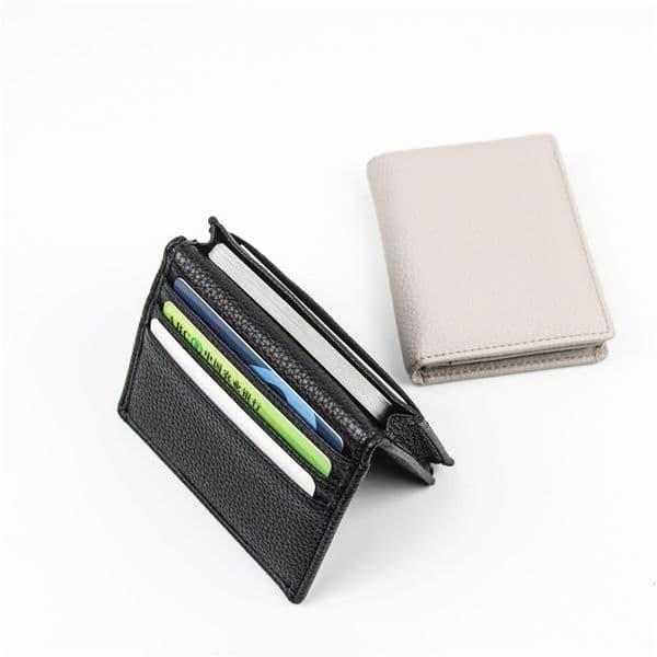 Genuine Leather Business Card Holder Name Card Case Credit Card Wallet for Men Women251114ww
