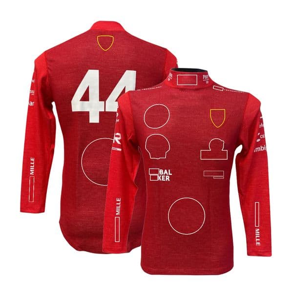 2025 F1 Driver Racing Undersuit T-shirt Formula 1 Team Driver Race T-shirt F1 Fans Custom Brand Logo Slim-fit Long Sleeve T-shirts