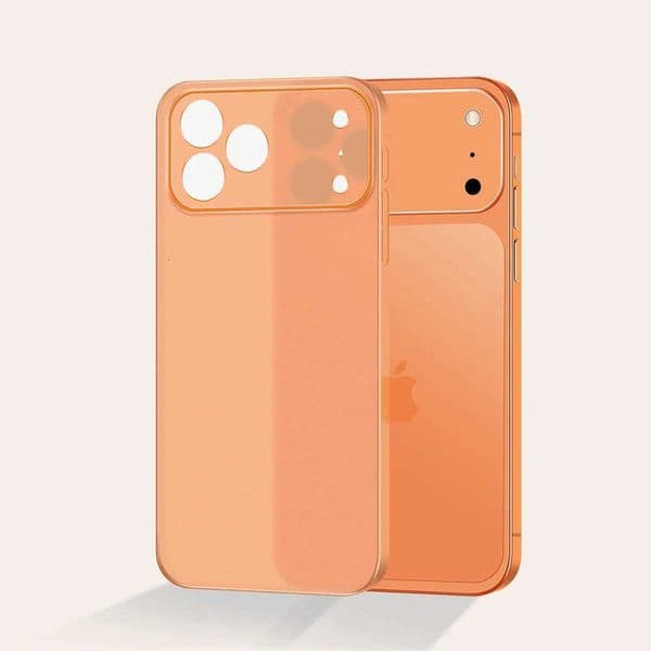 03mm Ultra Thin Case For iPhone 17 Pro Max Matte PP Hard Cover For iPhone17 Air Promax Orange Clear Soft Shell 17PrW251120