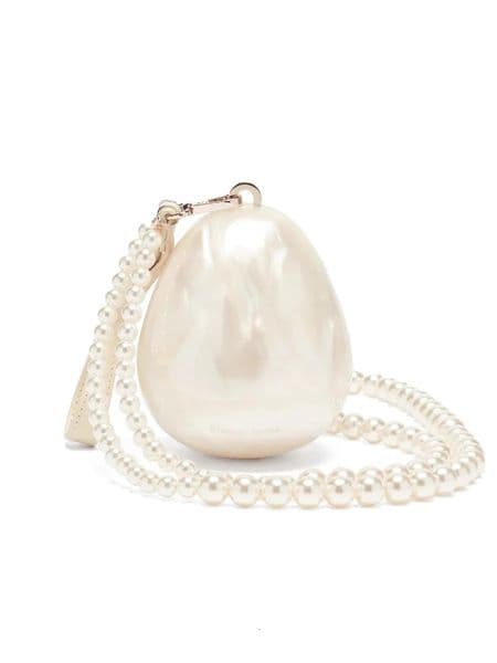 Mini Pearl Bag Crossbody Beaded Necklace Shoulder Handbag Egg Evening Fashion Totebag Women Hand Lady Phone Handbags Small Woman 251120