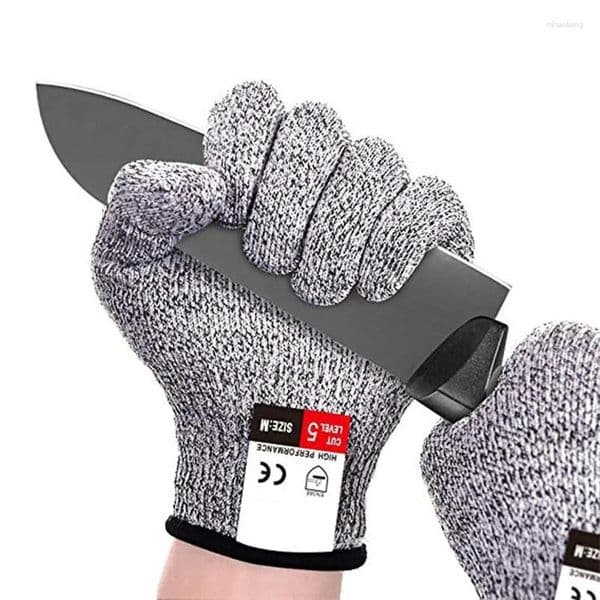 Disposable Gloves Anti-cut Safety Cut Proof Stab Resistant Stainless Steel Wire Metal Mesh Butcher Protect Meat Cut-Resistant