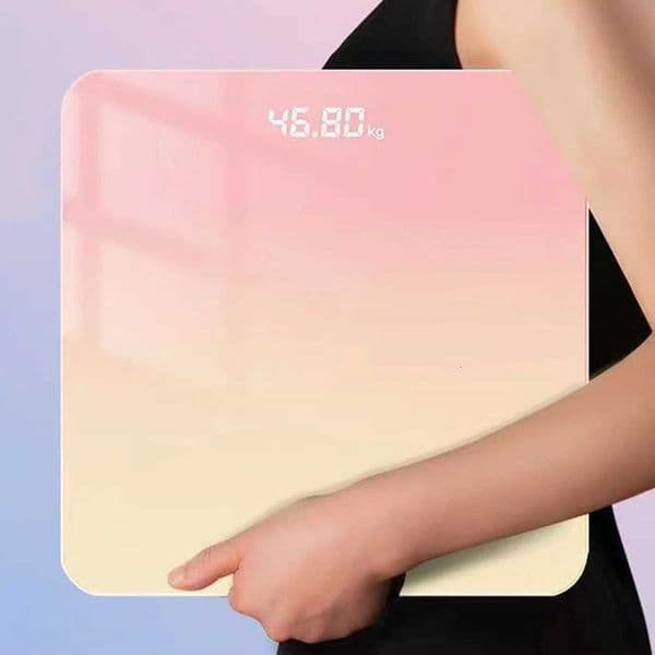 USB Charging Intelligent LED Display Electronic Scale Home Fitness Health Monitor Weighing Assistant for M251121