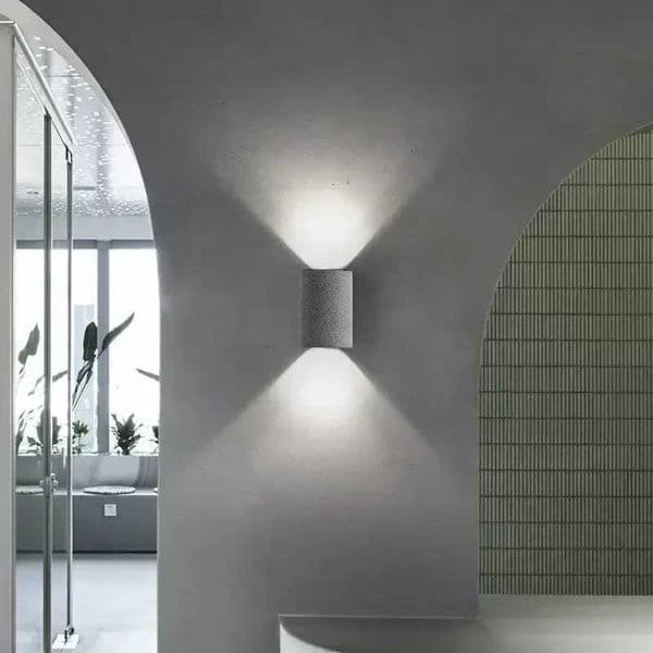 Nordic cement Terrazzo Wall Lamp Retro Industrial Style Bedroom Bedside TV Balcony Corridor Wall Decoration Sconces led lampW251121