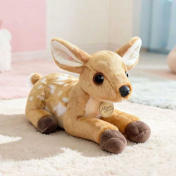 25cm Kawaii Giraffe Plush Toy Stuffed Soft Giraffe Dolls Lovely Deer Toys Deer Room Decor Birthday Gift X251121