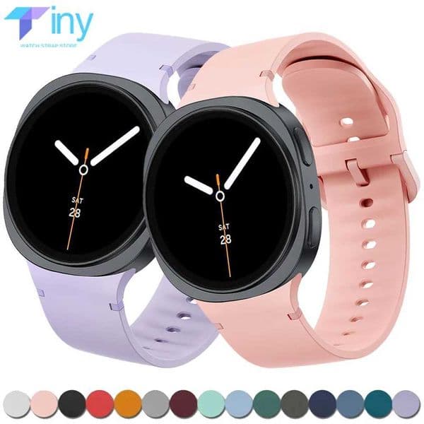 Silicone Strap for Galaxy Watch 8 44mm 40mm official Pseira Bracelet Galaxy Watch 8Classic 46mm Band Correas H251121