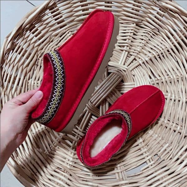 Classic Designer Tasman Shoes Boots Fashion Genuine Leather Tazzs Unisex Slippers Boots With Children Size