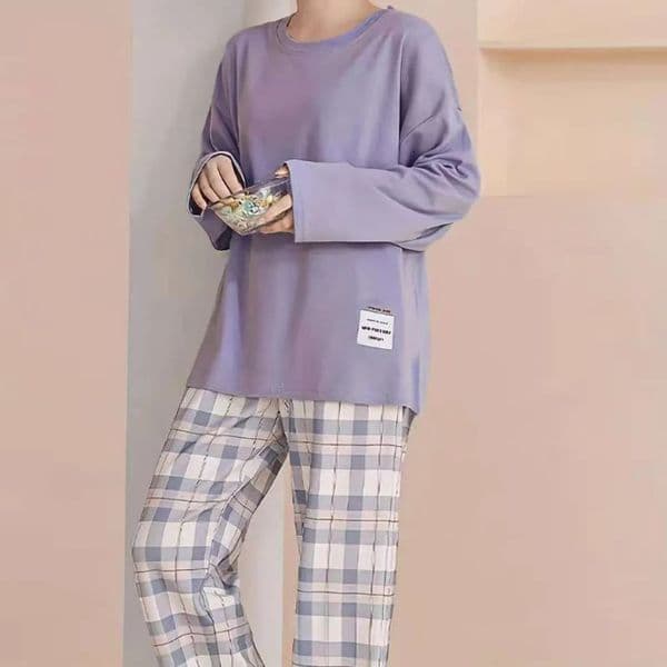 Autumn and winter sleeping mens clothing womens sandblasted thick pajamas youth home 250421BJ