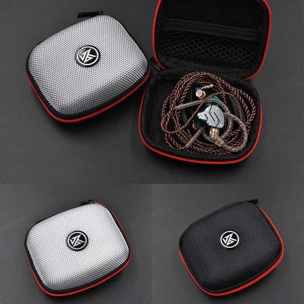 KZ Case Earphone Box BT Headset case Square Portable Compression Headset Storage case EVA Zipper Bag withW251122