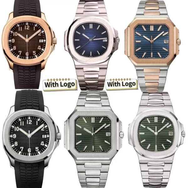 AAA Designer Mens Watch 41MM waterproof automatic watches men new style Stainless steel/Rubber/Leather Strap with sapphire glass reloj orologio montre Luxury