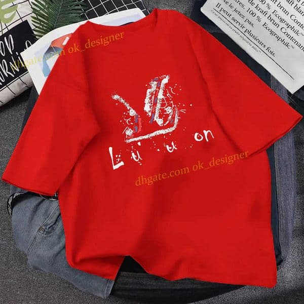 Luxury tshirts designer men summer thin versatile loose t plus pure cotton men's and women's short sleeved solid color T shirt round neck Asian size S 9XL E3VM