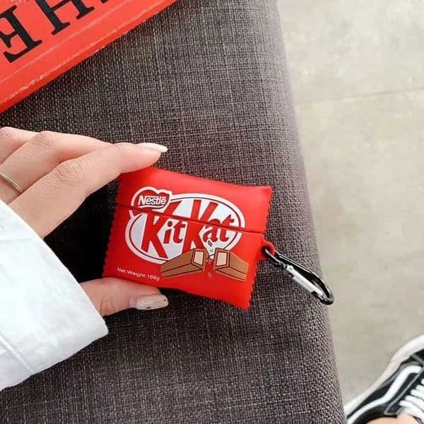 For Airpods 4 Case 2024Kitkat Chocolate Protective Silicone Earphone Cover For Airpod 4 Case Cover For Girls Boys FundaW251122