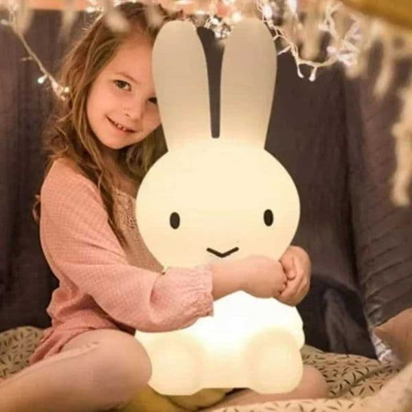 Cute LED Desk Lamp Cute Lighting Bear Rabbit Mood Light Cute Cartoon Childrens Gift Bedroom Bedside Lamp Living Room Floor LampW251122