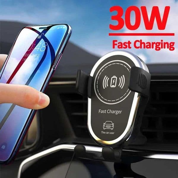 30W Wireless Fast Charger Car Mount Air Vent Mobile Phone Holder Charging Stand For IPhone 14 13 12 11 X Pro Max Xiai Y251122