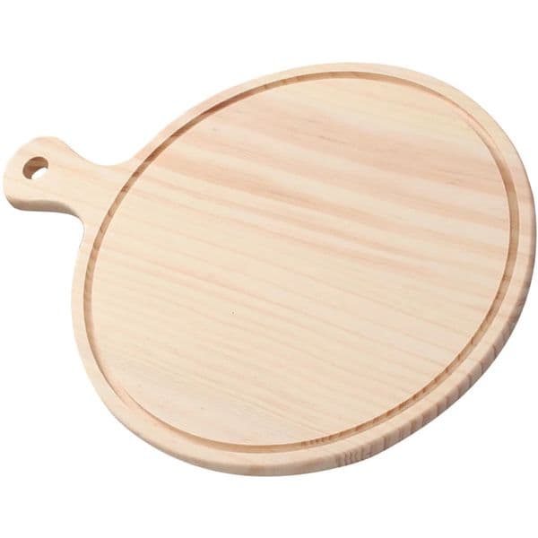 Pastry Board Paddle Serving Boards Breadboard Tray Pizza Peel Round Cheese Wood Oven 250421BJ