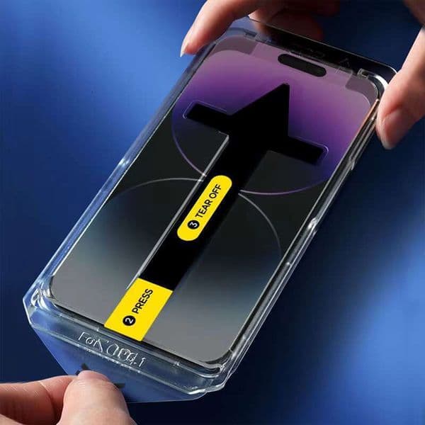 OEM dust removal 9H 3D privacy screen protector tempered glass iPhone 16 15 14 13 12 11 Pro Max XR suitable for Samsung s24 S23 ultra