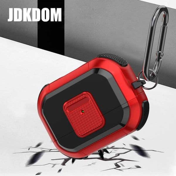 JDKDOM Elasticity Switch Lock Catch Earphone Cover For Airpods 1 2 3 Shockproof BT Headphone Case For Airpods Pro 2W251122