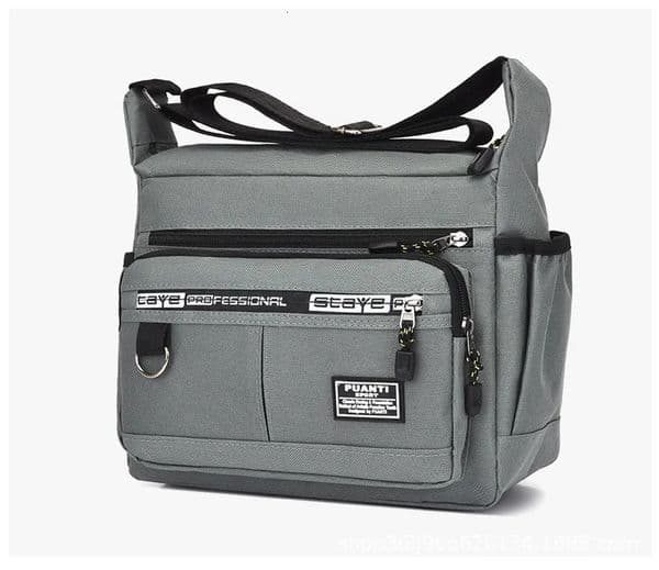 Mens Messenger Bag Cross Shoulder Small Sling Business Waterproof Oxford Backpack 250421BJ