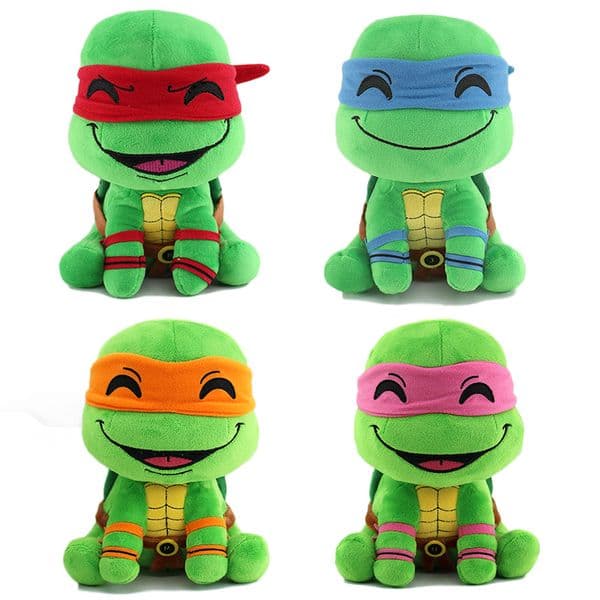 Pop anime smiling turtle plush childrens toy cl game gift wholes Z260131