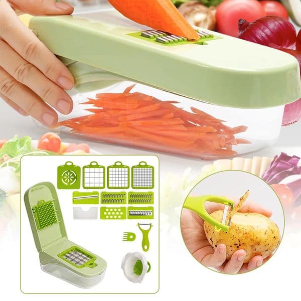 Multifunctional Vegetable Chopper Handle Food Grate Food Chopper Vegetable Slicer Dicer Cut Kitchen Item Cocina Vegetable Slicer 250422