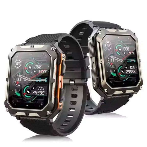 Smart Watch C20 PRO 1.83 Inch Men Music BT Call Outdoor Sports Fitness Tracker Heart Rate Blood Pressure Smartwatch