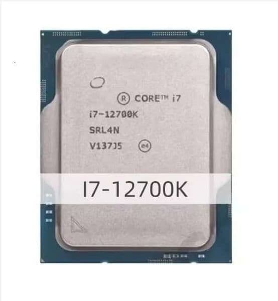 i7 12700K CPU Processor New i7-12700K 3.60GHz 12 core 20 thread LGA1700 L3=25M For 600/700 Series Desktop Price including tax