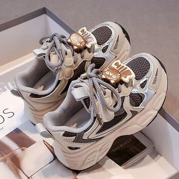 Kids Boys Girls Chunky Sneakers Children Hiking Tennis Running Shoes Happysteps Toddler Casual Trainers Size US9C-US5Y H1244