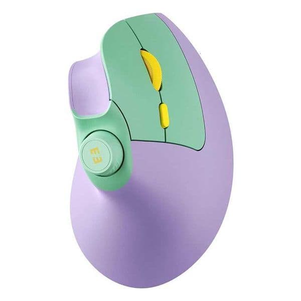 Ergonomic Mouse Rechargeable Vertical Wireless Mouse with Volume knob Quiet clicks 3 Device Connection Optical Mice for WindowsM251124