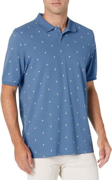 Mens Polo shirt Men's Regular-Fit Polo Shirt Polos shirts tshirt Casual tops summer clothes Short sleeve Fashion print