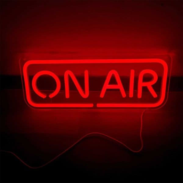 ON AIR Neon Sign LED Neon Night Light USB Powered for Rooms Bar Shop Club Garage House Birthday Party Wall Art Decoration Z260407