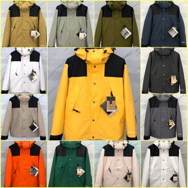Men Jacket Three Layer Outdoor zipper jackets Waterproof warm Jackets For sports Women SV/LT GORE-TEXPROS Jacket Male Casual Lightweight Hiking Jacket