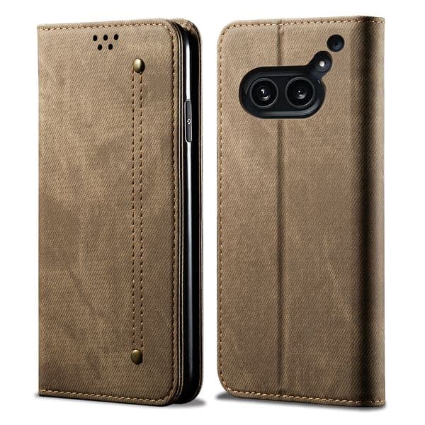 Jeans Case For Nothing Phone 3A CMF 2A Pro Wallet Leather Phone Cases Cover Fundas Capa PU TPU