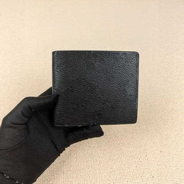 Factory Export Wholesale New European and American Wallet Men s Genuine Leather Wallet Casual retro Wallet Black
