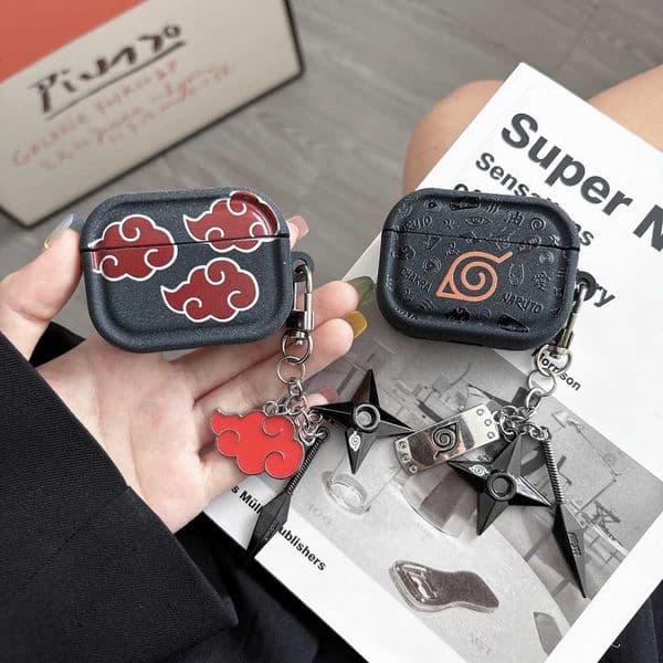Anime N-NARUTOS Itachi Obito Pain Earphone Case For Airpods 4 2 3 1 Pro 3 2 Wireless BT Headset Protective CoverW251125
