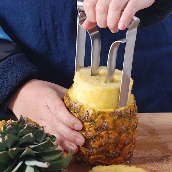 Stainless Steel Pineapple Peeler Cutter Ananas Meat Extractor Cut Corer Remover Machine Home Kitchen Knife Slicer Fruit Tools 251125