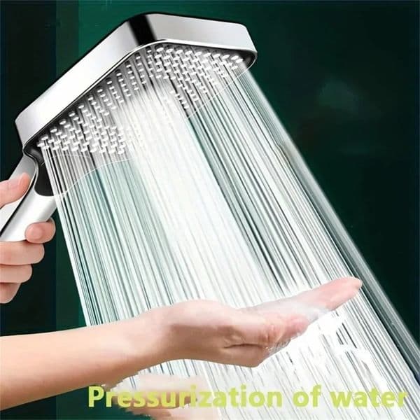 Adjustable Head 3 Mode Rainfall Large Flow Showerhead High Pressure Water Saving Shower Mixer Bathroom Accessories