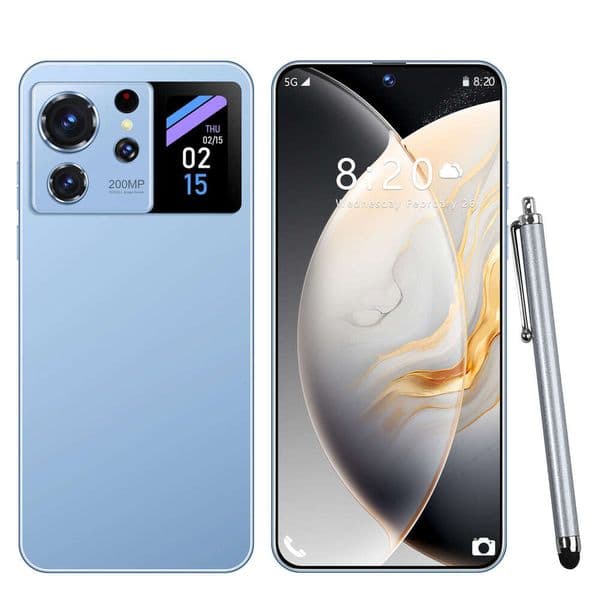 Note40 Pro Phone 2+16GB Perforated True Sub Screen Android New Smartphone2025