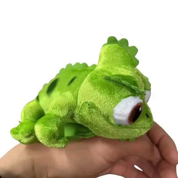 15cm Pascal Rapunzel Chameleon Plush Toy Doll Pascal Stuffed Animals Plush Doll Pascal Rapunzel Shoulder Lizard Plush Doll Toy W251125